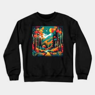 FOREST ART Crewneck Sweatshirt